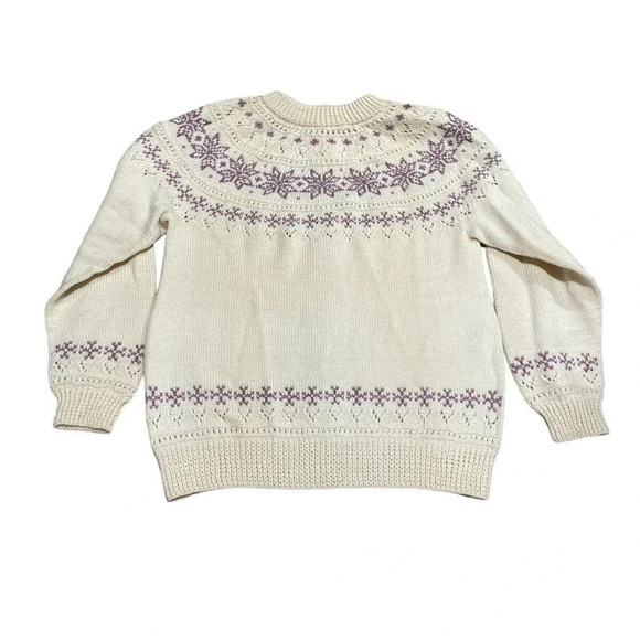 Dale of Norway Women's Sweater Cardigan Fair Isle New Wool Vintage Size 42 M/L - Picture 4 of 12